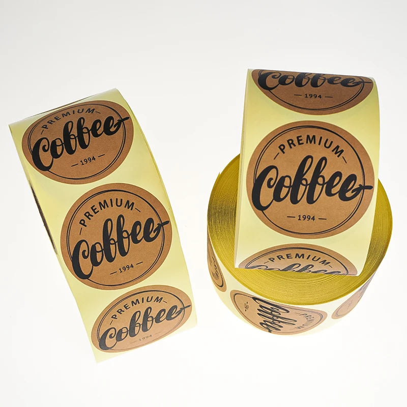Waterproof Vinyl Beverage Labels | 100 Pcs MOQ, CMYK Printing | ISO/FSC