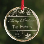 K9 Crystal Ornaments 50 pcs | Custom Logo Christmas