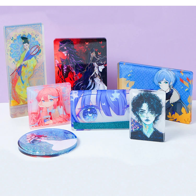 Custom Acrylic Photo Cards | No MOQ & 10-Day Lead Time | Kpop Anime Business Cards | Transparent