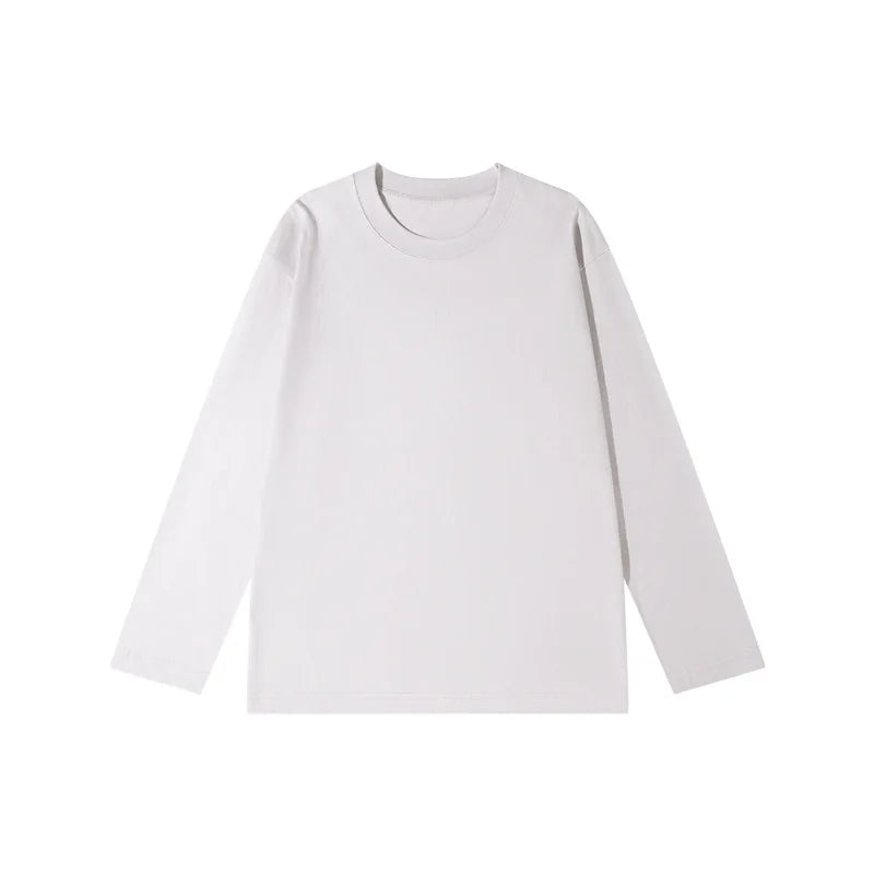 230g 100% Cotton Long Sleeve T-Shirt Wholesale | Custom Printing | XS-4XL