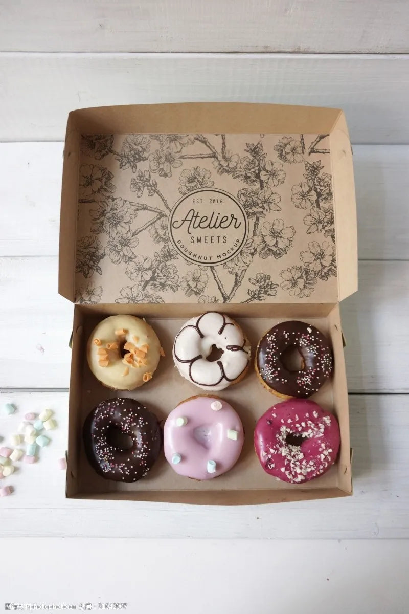 Custom Pink Kraft Paper Boxes | Luxury Food Packaging | Wholesale Bakery Boxes