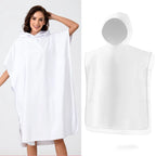 Custom Synthetic Anti-Odor Beach Changing Robe Poncho