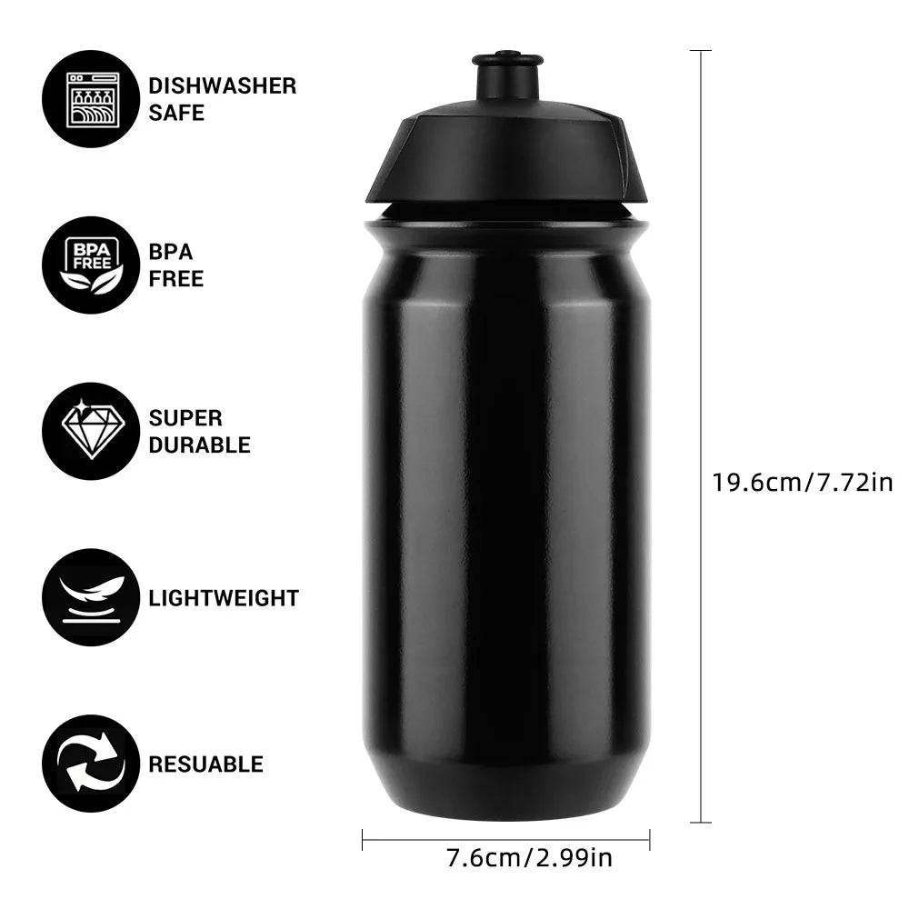 BPA-Free Plastic Water Bottle | 650ml | Leak-Proof | Custom Logo | 1 MOQ | Sports