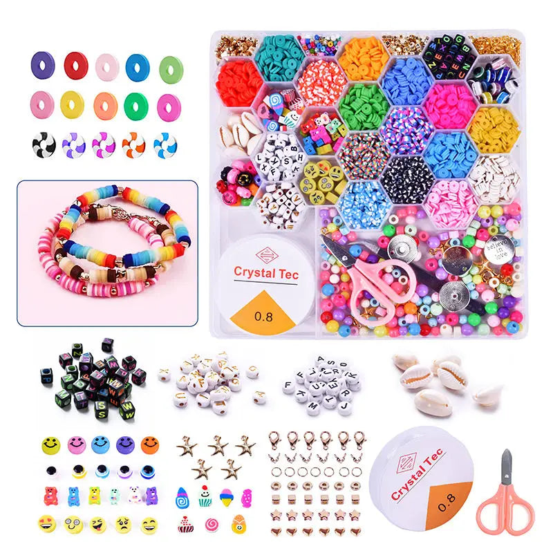 Custom 6mm PVC Bead Kit for DIY Jewelry | BSCI/ASTM Certified | MOQ 100