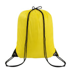 Custom Microfiber Synthetic Leather Drawstring Bag: Waterproof, Thermal Print Logo, MOQ 50 for Gym & Camping