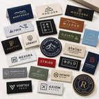 End Fold Woven Garment Labels | OEKO-TEX, BSCI, GRS Certified | 100 MOQ | Custom Logo