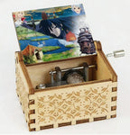 Wooden Hand-Cranked Music Box | Howl's Moving Castle | 10 MOQ | Custom
