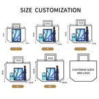 Custom Laminated PP Woven Bags with Logo | MOQ 100 Pieces