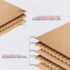 5-Ply Corrugated Shipping Boxes: 500 MOQ, 8-Day Lead, 6-7mm | ISO Certified E-commerce Packaging