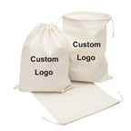 Custom Cotton Canvas Bag | Eco-Friendly | Drawstring | Custom Logo | 50 MOQ