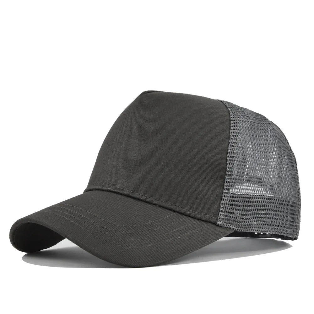 Custom Trucker Hat 5 Panel Mesh | 30 Pcs MOQ Bulk Wholesale Cap