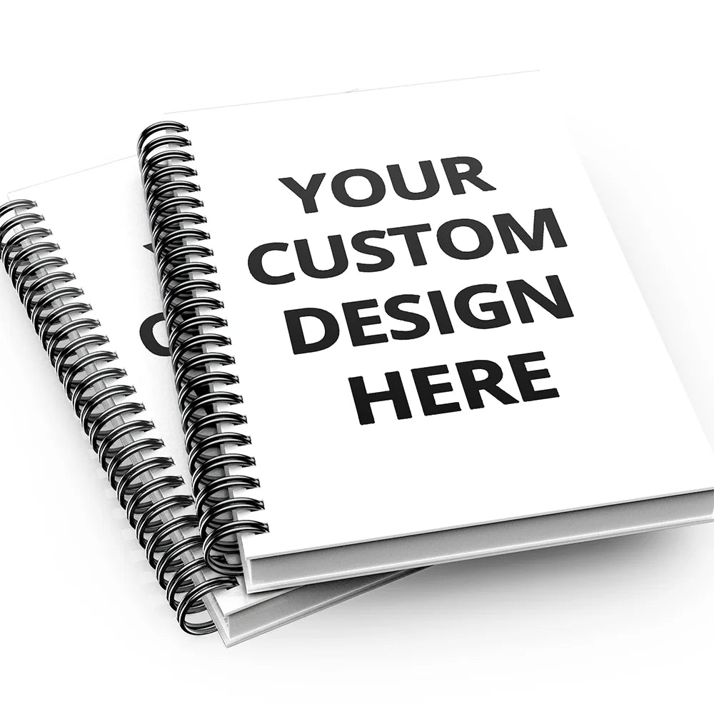 Custom Spiral Notebook | 100g Paper | 50-Piece MOQ | FSC Certified