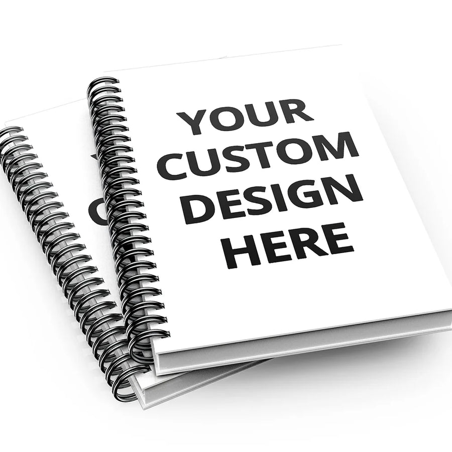 Custom Spiral Notebook | 100g Paper | 50-Piece MOQ | FSC Certified