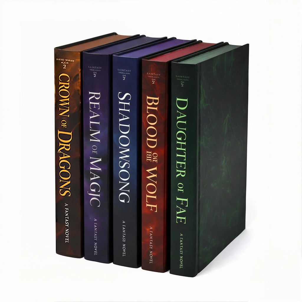 Custom Sprayed Edge Hardcover Book: Gold/Silver/Holographic, Offset Printing, MOQ 500