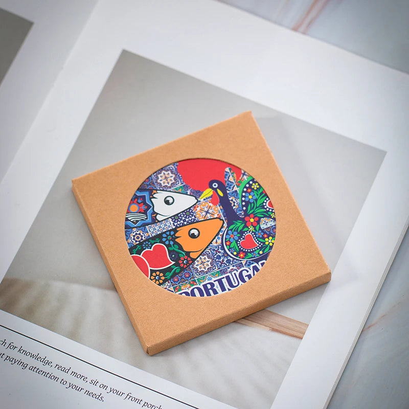 Custom Ceramic Coasters | 7mm | 300 MOQ | 31-Day Lead