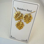 Custom 18K Gold Plated Stainless Steel Jewelry Set | MOQ 2