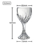 Custom Engraved Crystal Wine Glasses: 7-Day Lead, 300ml, 3 Engraving Methods | Wedding & Corporate Gifts