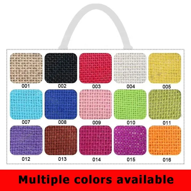 Custom Jute Tote Bag with Logo | 50 MOQ | Eco-Friendly