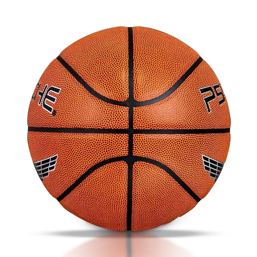 Custom PU Leather Basketballs: 50 MOQ, 7-Day Lead, 600-650g | Size 7 Indoor/Outdoor Team Balls