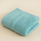 100% Pure Cotton Extra-Thick Face Towel | 120g | OEM Logo | 1 MOQ | Hotel Spa