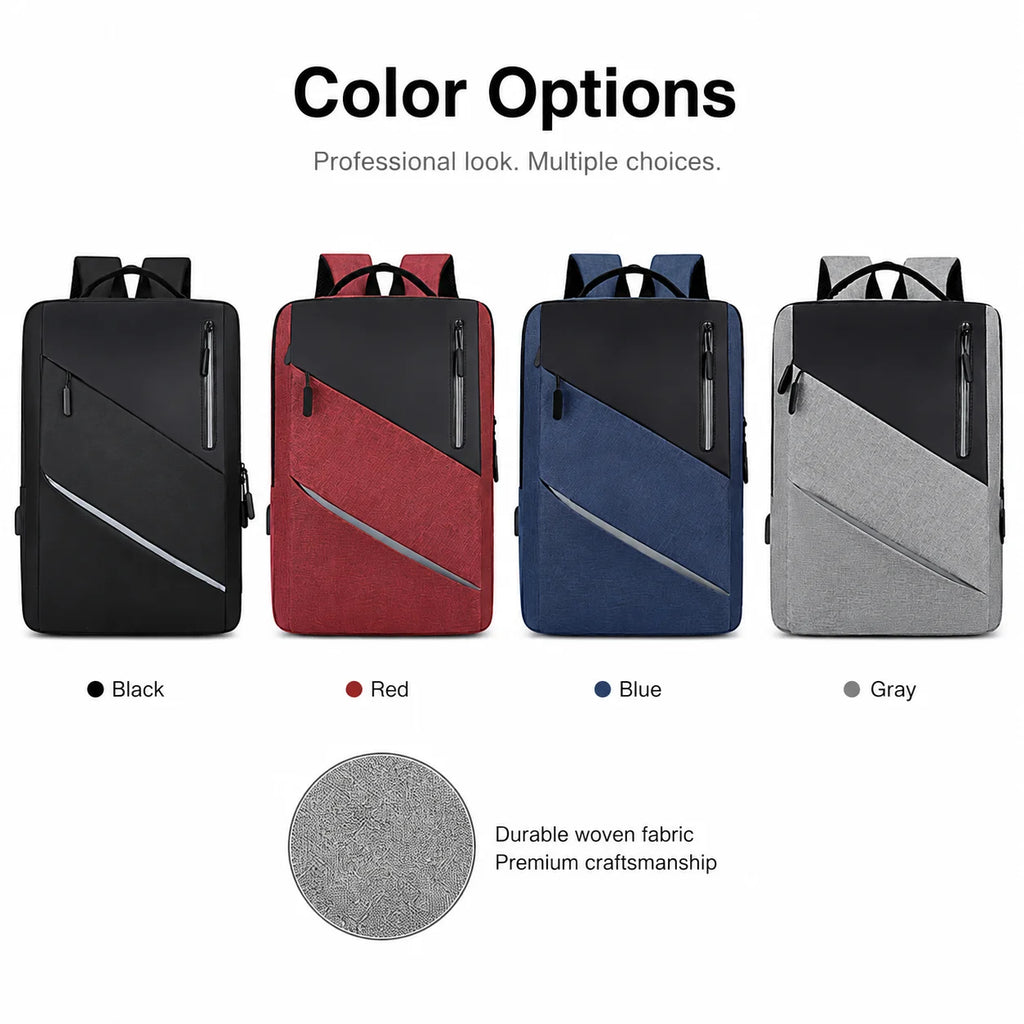Custom 15.6-Inch Laptop Backpack with Logo | MOQ 20