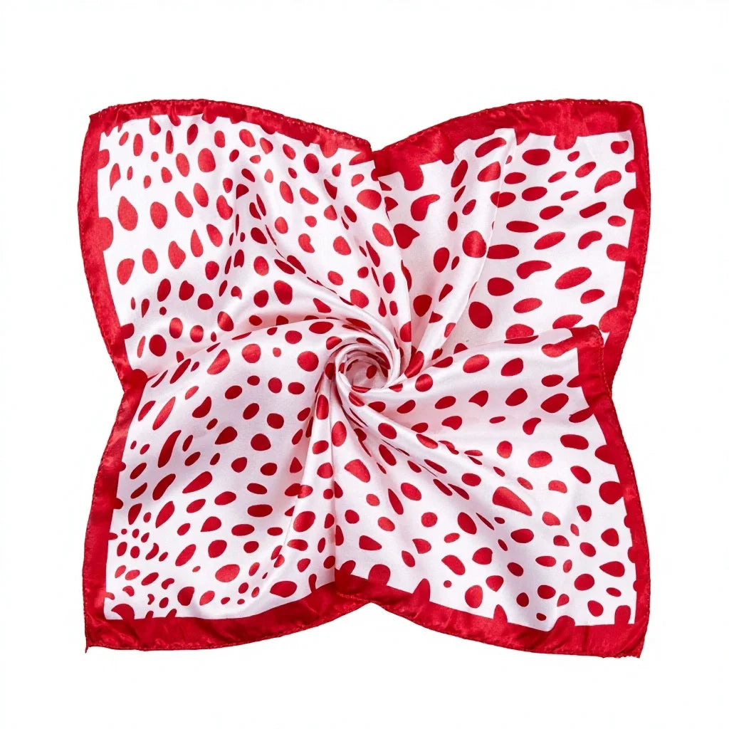 Personalized Silk Satin Scarves | 2-Piece MOQ & 3-7 Day Lead Time | 46 Colors | OEM Manufacture
