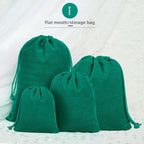 Custom Velvet Drawstring Jewelry Bags | 0.005kg Storage with Stamping
