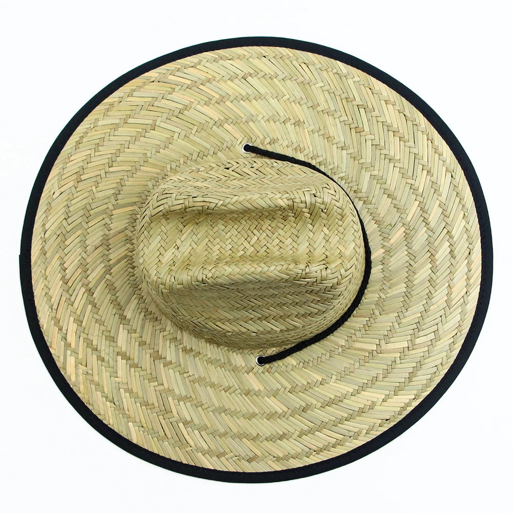 Custom Straw Hats with Logo | 15-Day Lead | Wide Brim