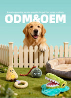 Custom No Stuffing Plush Dog Toy | Reinforced Stitching | OEM ODM Wholesale