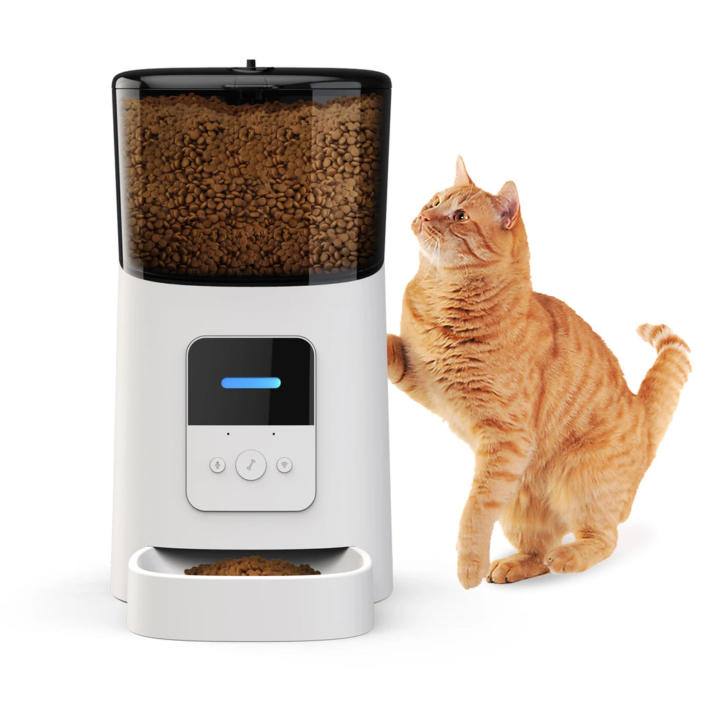 Custom Tuya Smart Pet Feeder with Logo | WiFi 6L MOQ Quote