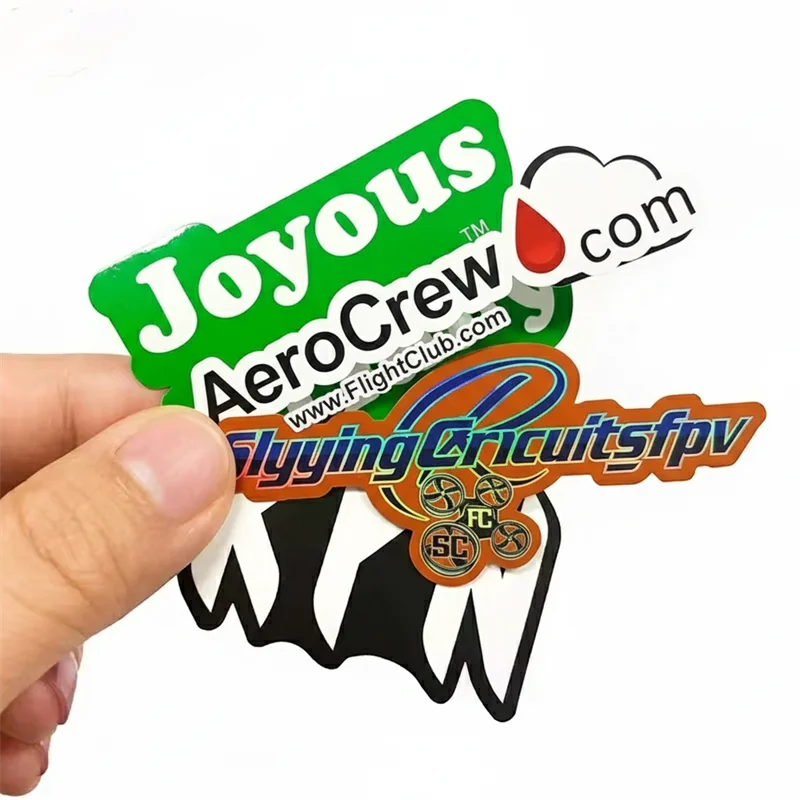 Custom White Vinyl Stickers – Waterproof & UV-Resistant Die-Cut Labels for Branding & Packaging