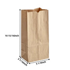 Custom Kraft Paper Bags 100% Recycled | Logo Printing | Restaurant Takeout