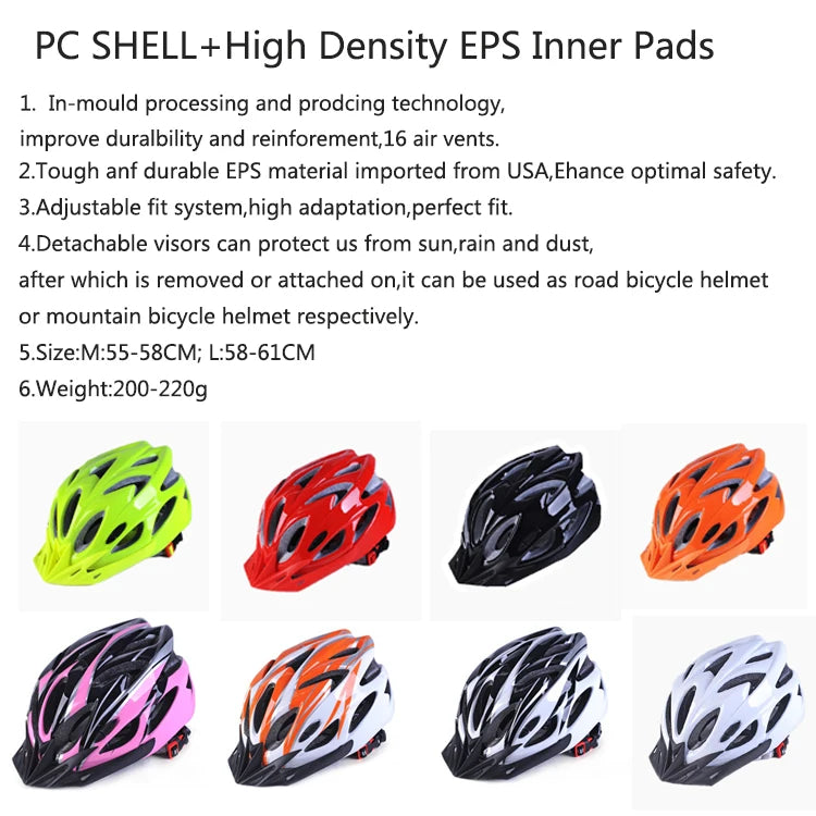 Custom CE EN1078 In-Mold Cycling Helmet | OEM MOQ 200 pcs