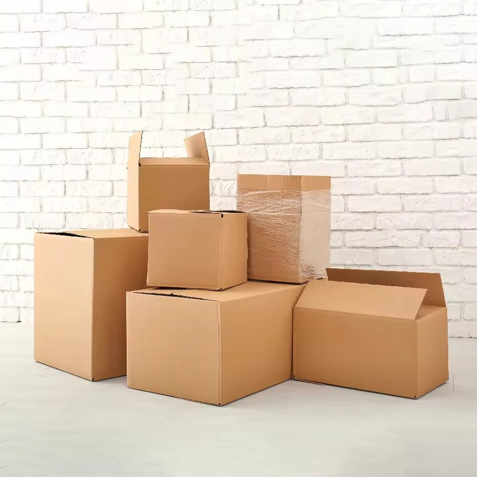 5-Ply Corrugated Shipping Boxes: 500 MOQ, 8-Day Lead, 6-7mm | ISO Certified E-commerce Packaging