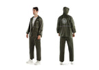 Custom Rainsuit with Pants 170T Polyester PVC | Waterproof Outdoor Rainwear for Camping & Tours | Bulk Wholesale