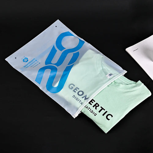 PLA Biodegradable Zipper Bags | Compostable Corn Starch | 1,000 Pcs MOQ