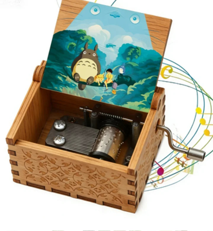 Custom Wooden Music Boxes with Logo – 10 MOQ, 18-Second Play