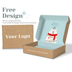 Custom Kraft Mailer Box | Biodegradable | 500 MOQ | 8-Day Lead