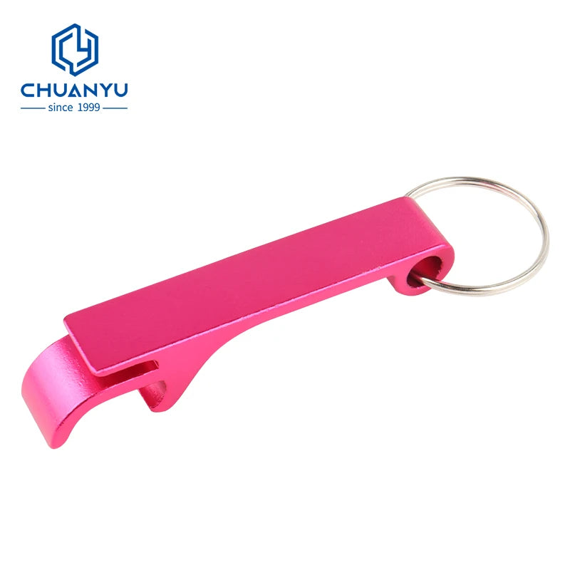 Custom Bottle Opener Keychain with Laser Logo | MOQ 100