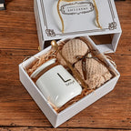 Custom Ceramic Mugs: 40 MOQ, 7-Day Lead, BPA-Free | 301-400ml Drinkware with Lid & Gift Box