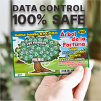 Custom Scratch Cards 5000 Pcs | Scratch-Off Lottery Tickets Promotional