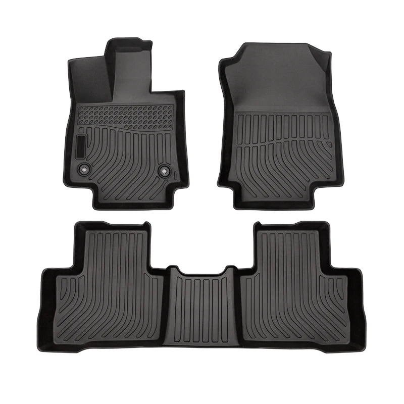 Custom Fit All Weather TPE Floor Mats for Toyota RAV4 Hybrid 2019-2025