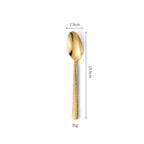Luxury Gold Flatware Set — 18/0 Steel, 7-Day Lead, 6 Colors