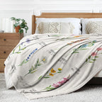 Custom Inspirational Blanket with Logo | 1 MOQ Soft Plush Gift