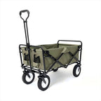 Foldable Garden Cart: 100kg Capacity, 9-Day Lead, 4-Wheel | Camping & Outdoor Trolley with OEM