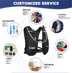 Custom Waterproof Hydration Vest with Logo | MOQ 500 pcs