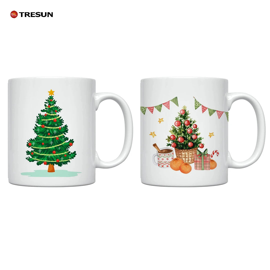 Custom Christmas Mugs 50 pcs | CE Certified