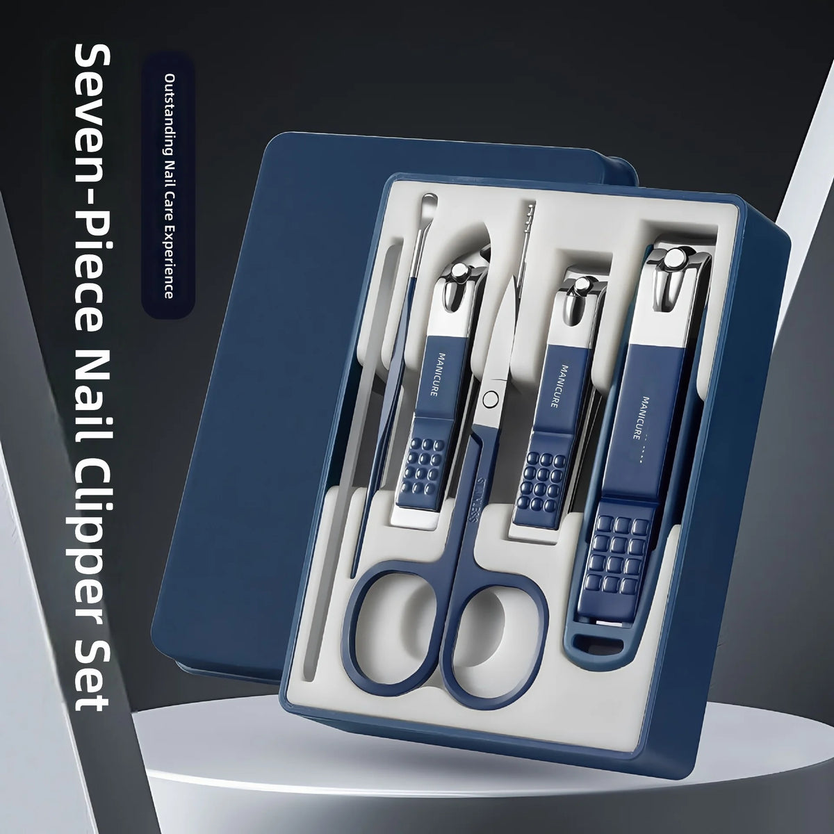Custom Stainless Steel Manicure Set | 200-Piece MOQ | $0.24/Logo