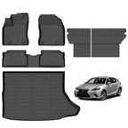 Custom Fit TPE Trunk Mat for Lexus CT200h 2011-2017