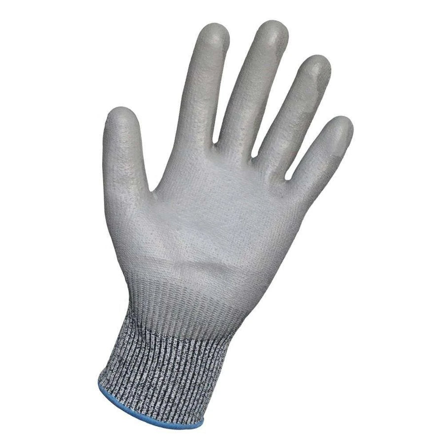 ANSI Level 5 Cut Resistant Gloves – HPPE, PU Coated, 7-Day Lead